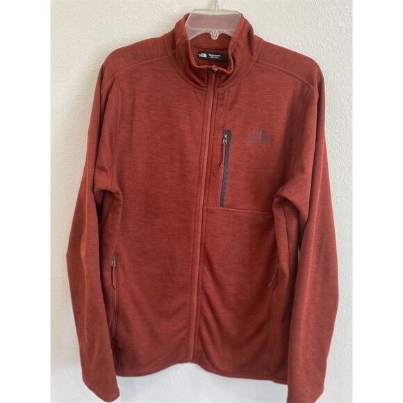 The North Face Men's Canyonlands Fleece Jacket Rust Size M - Picture 1 of 4